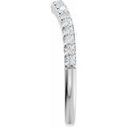Accented Engagement Ring or Band