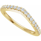 Accented Engagement Ring or Band