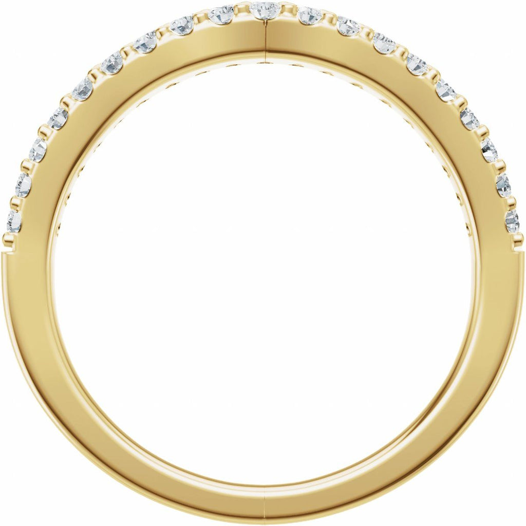 Accented Engagement Ring or Band