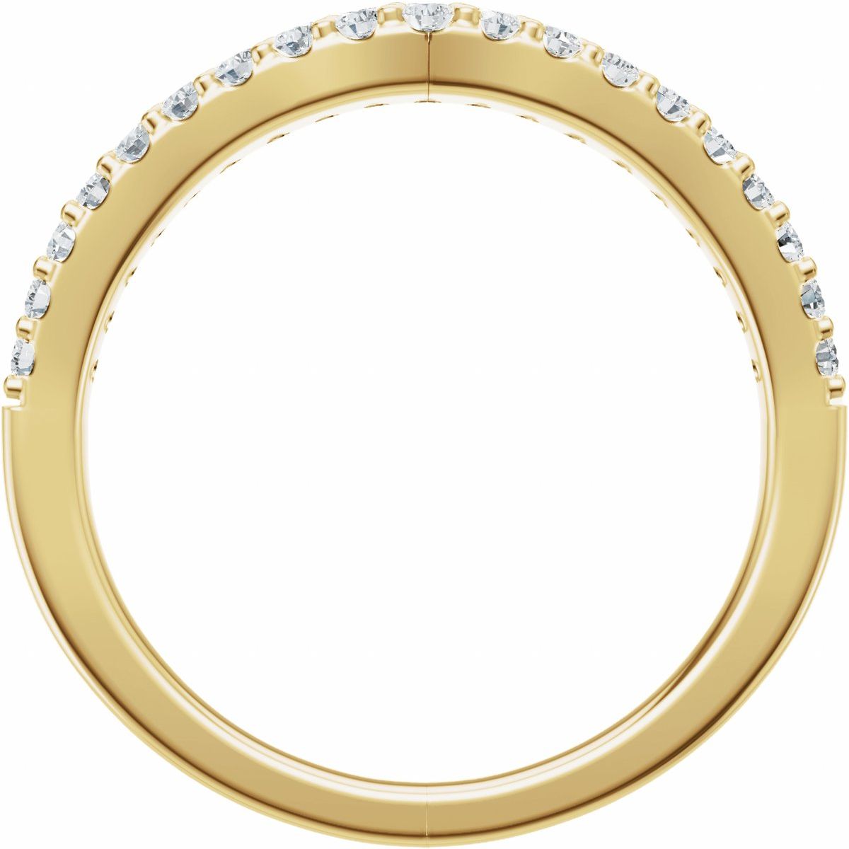 Accented Engagement Ring or Band