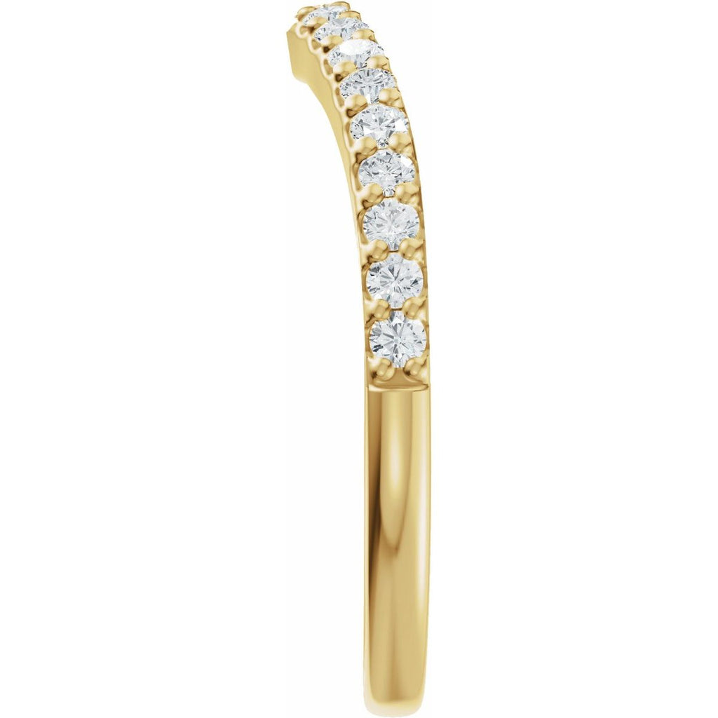 Accented Engagement Ring or Band