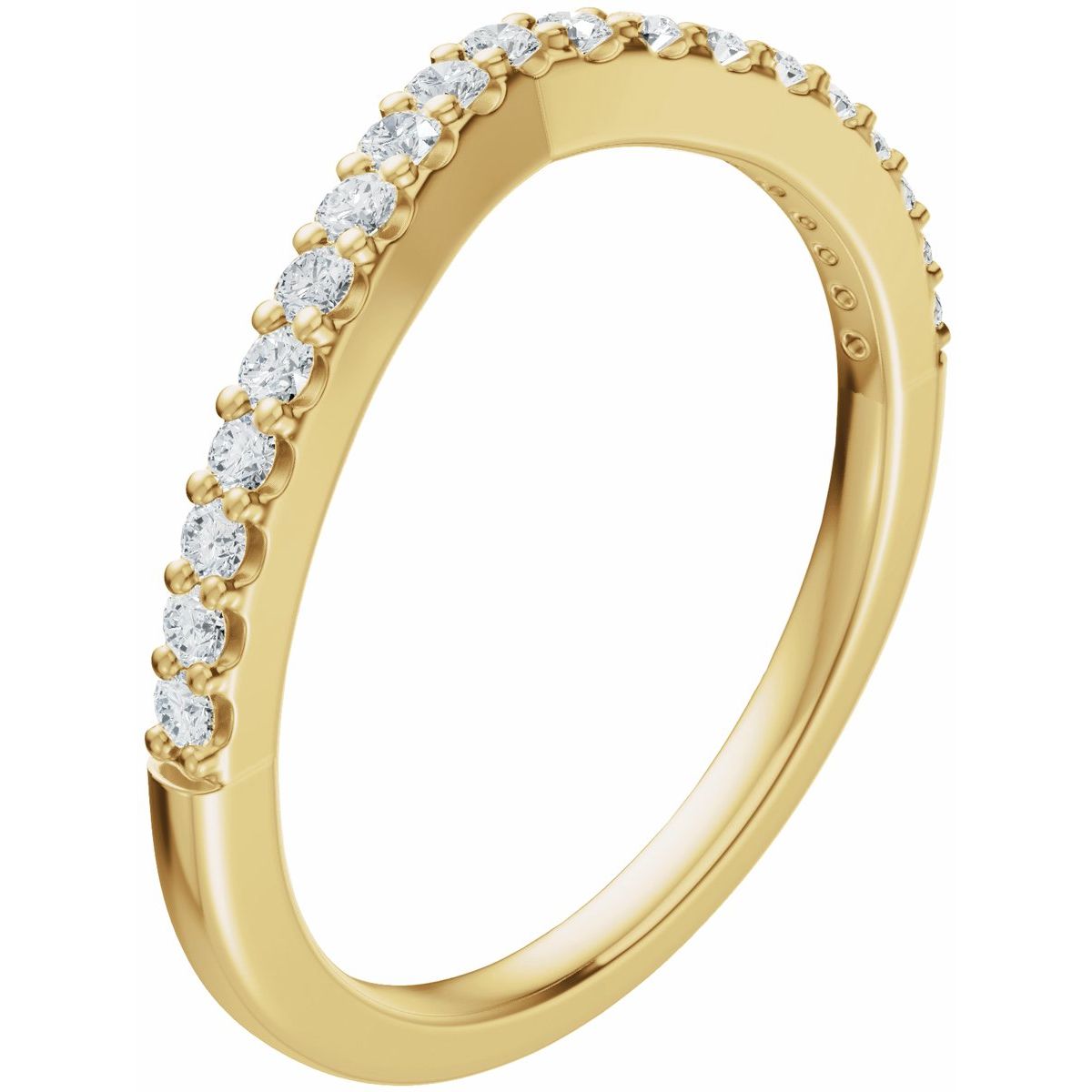 Accented Engagement Ring or Band