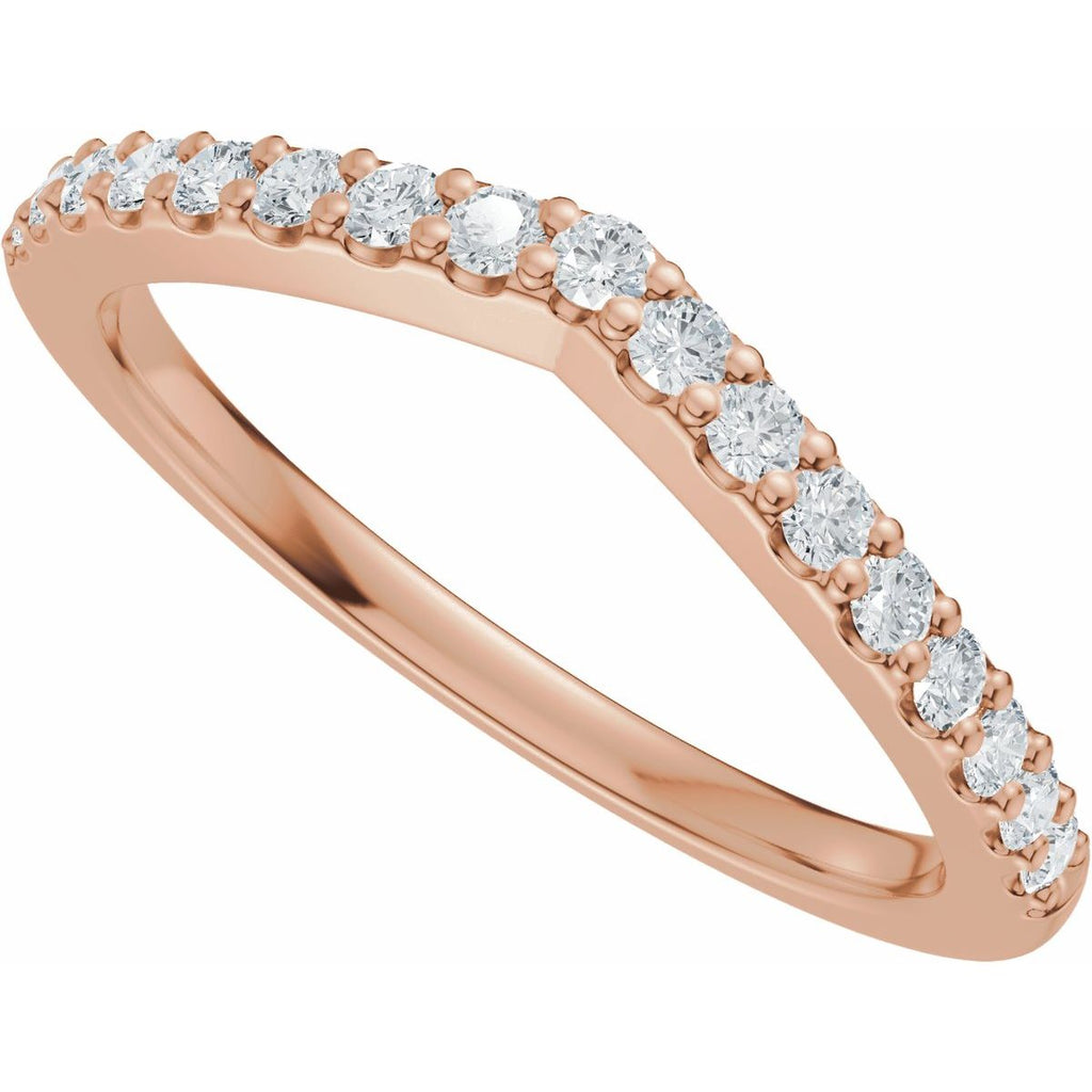 Accented Engagement Ring or Band