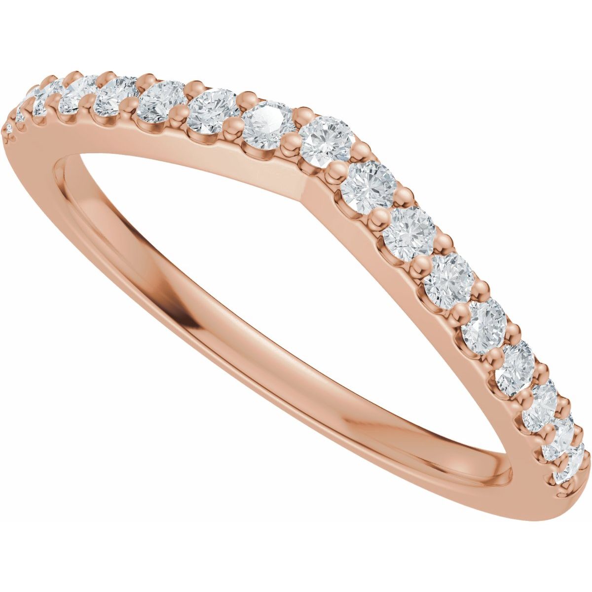 Accented Engagement Ring or Band