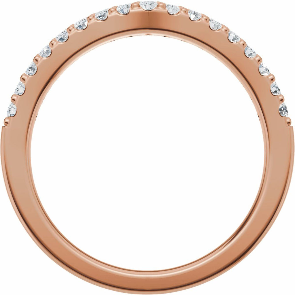 Accented Engagement Ring or Band