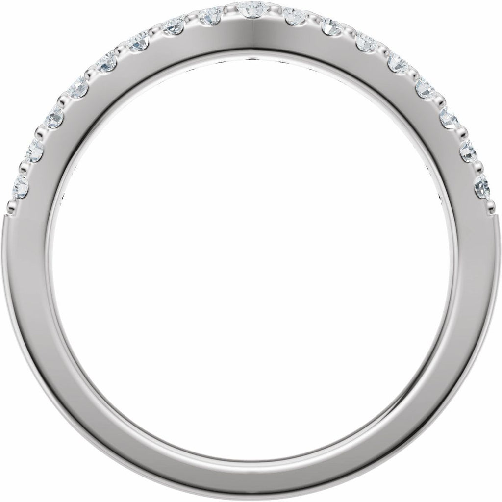 Accented Engagement Ring or Band