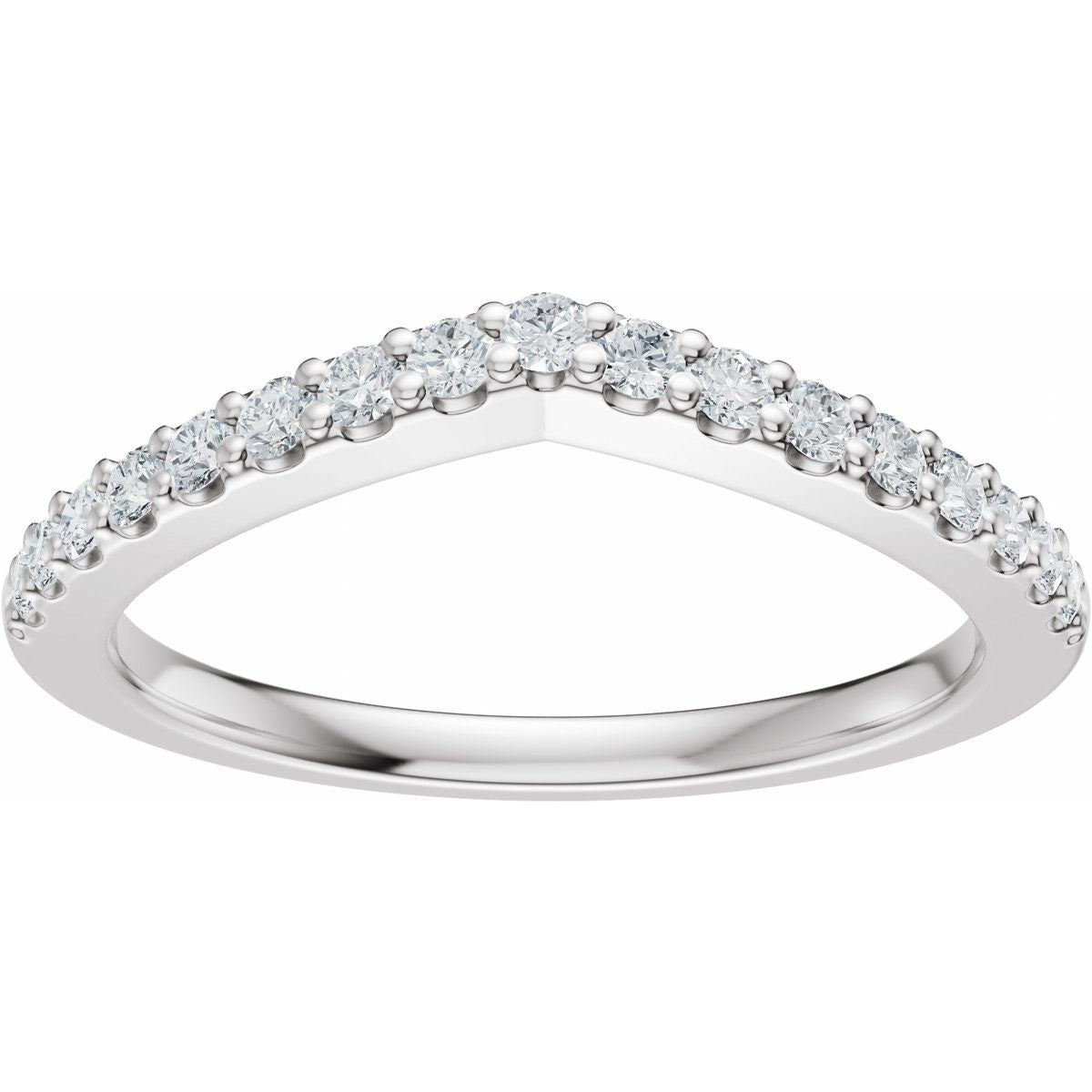 Accented Engagement Ring or Band