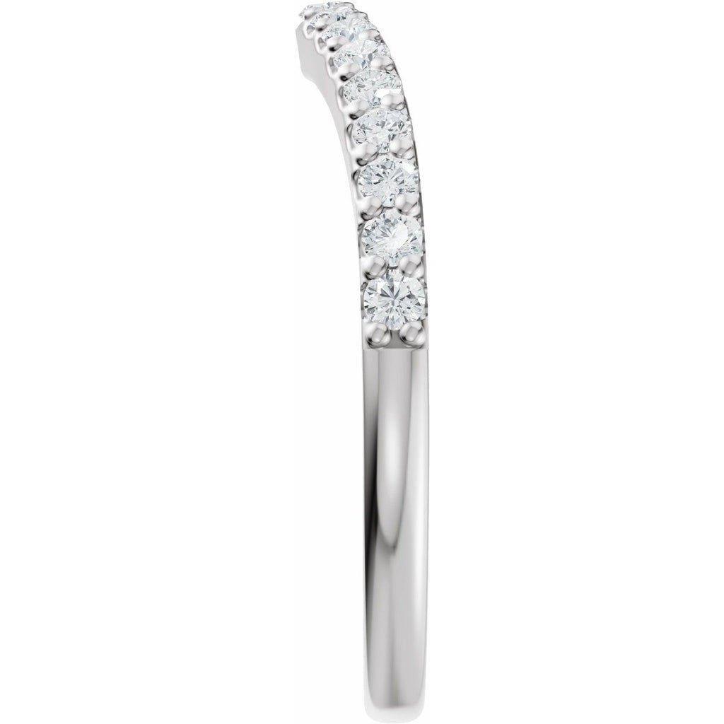 Accented Engagement Ring or Band
