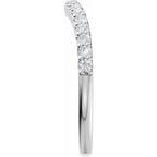 Accented Engagement Ring or Band