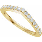 Accented Engagement Ring or Band