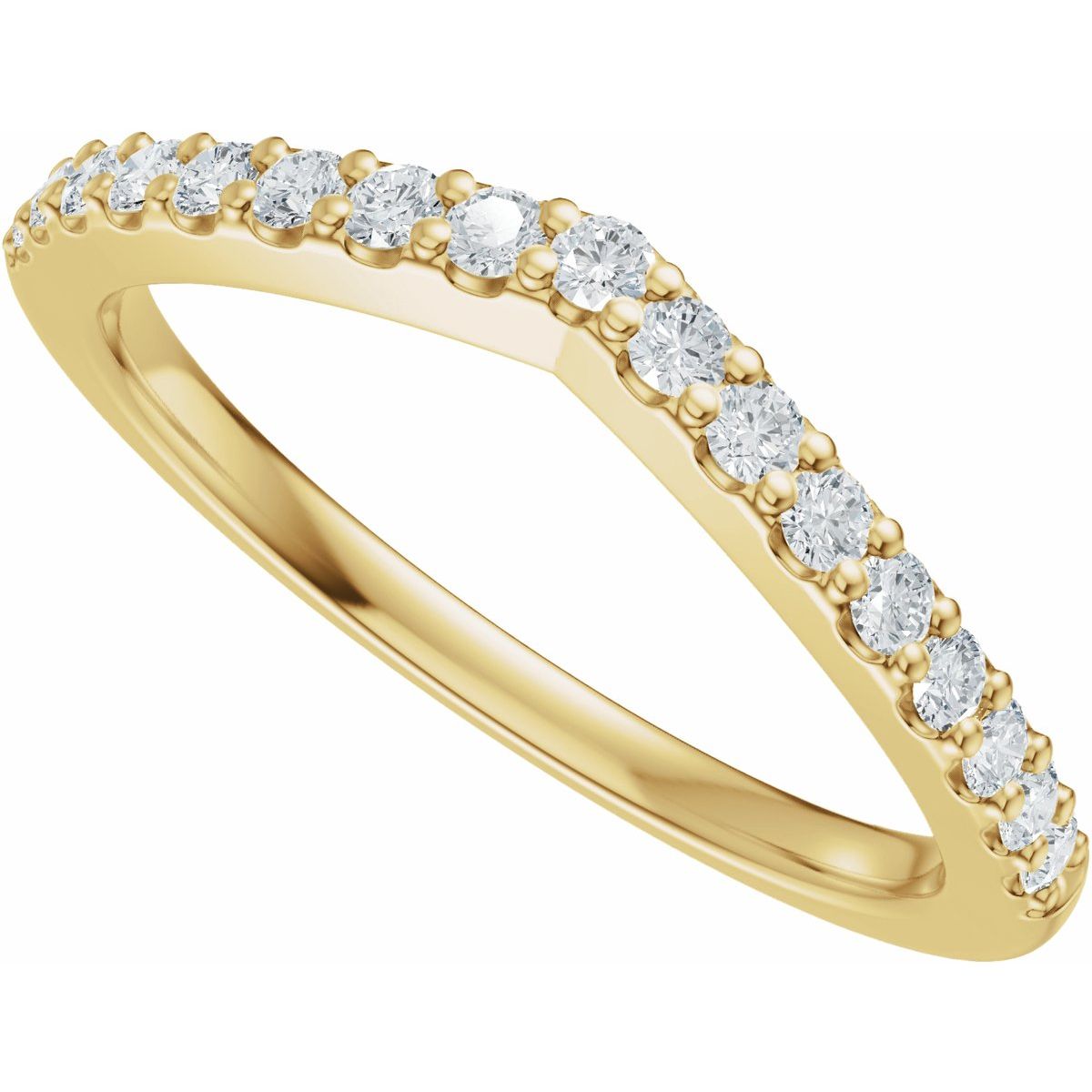 Accented Engagement Ring or Band