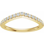Accented Engagement Ring or Band