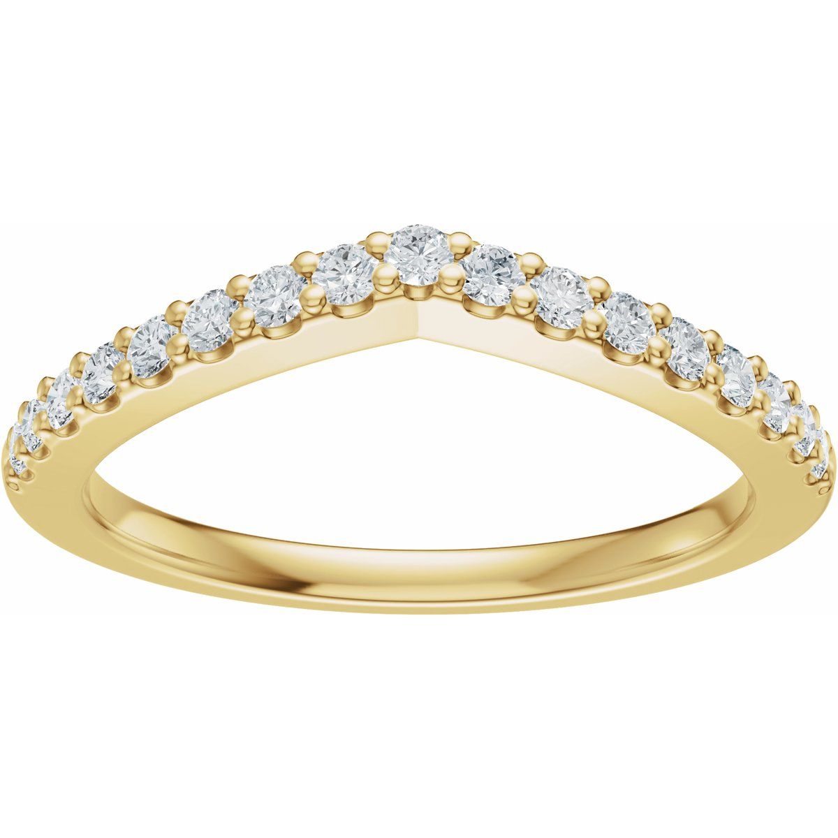Accented Engagement Ring or Band