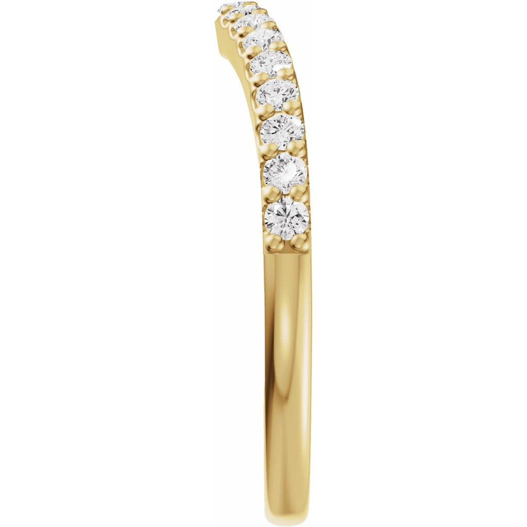 Accented Engagement Ring or Band