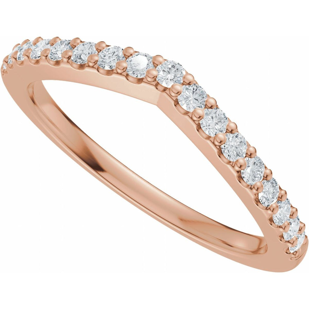 Accented Engagement Ring or Band