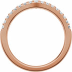 Accented Engagement Ring or Band