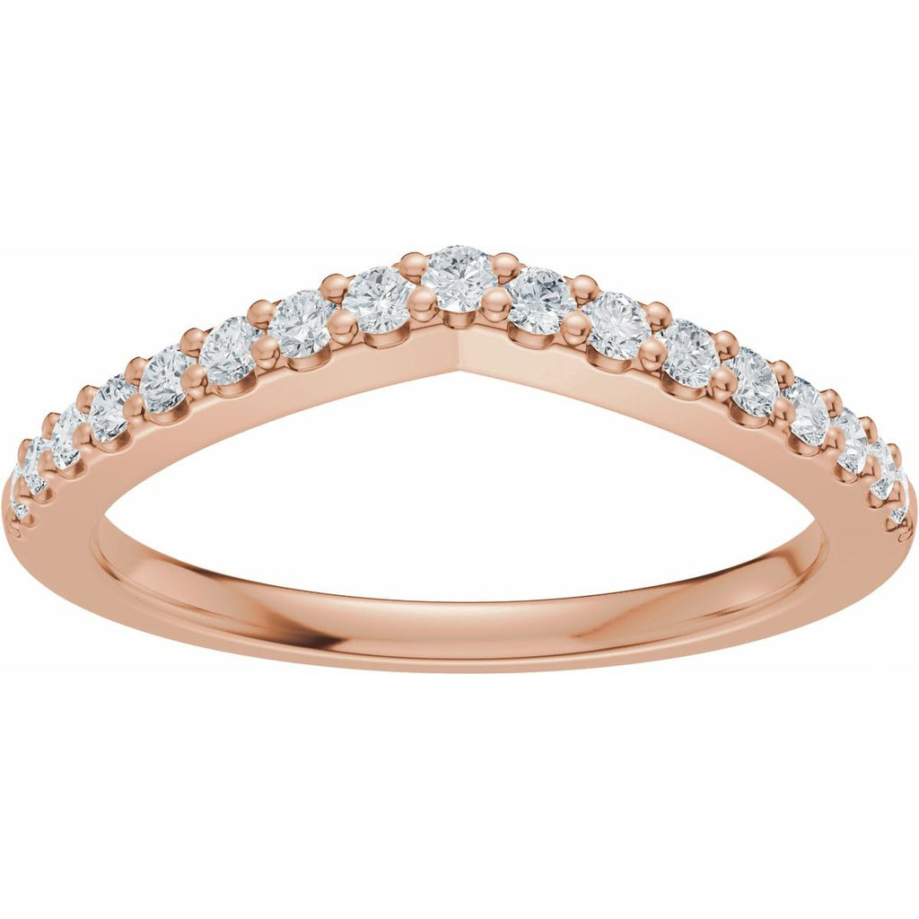 Accented Engagement Ring or Band