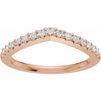 Accented Engagement Ring or Band