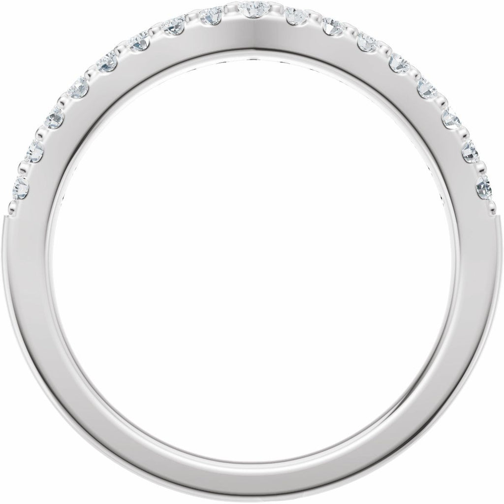 Accented Engagement Ring or Band