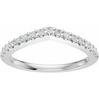 Accented Engagement Ring or Band