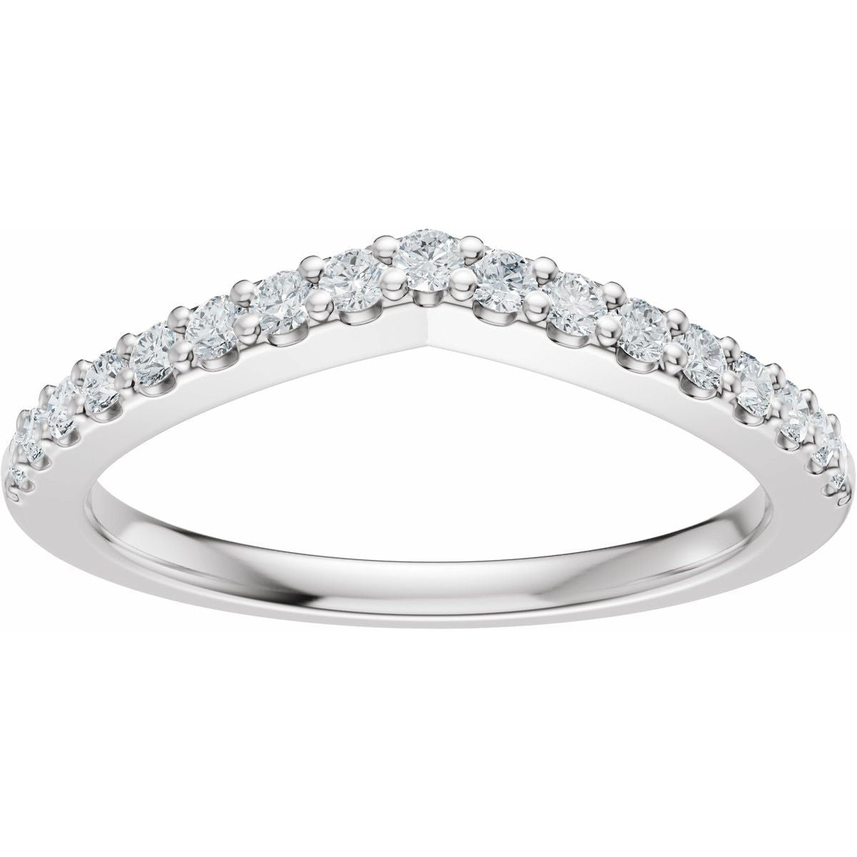 Accented Engagement Ring or Band