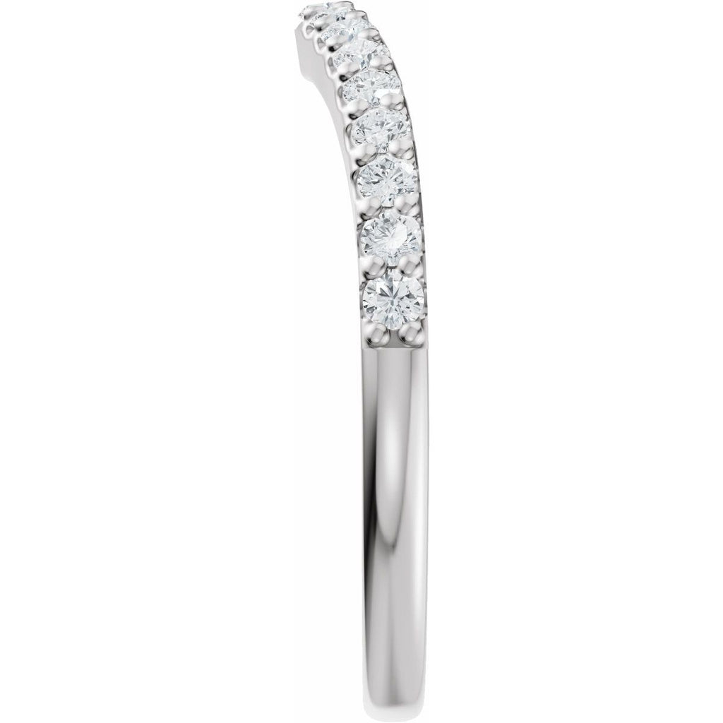Accented Engagement Ring or Band