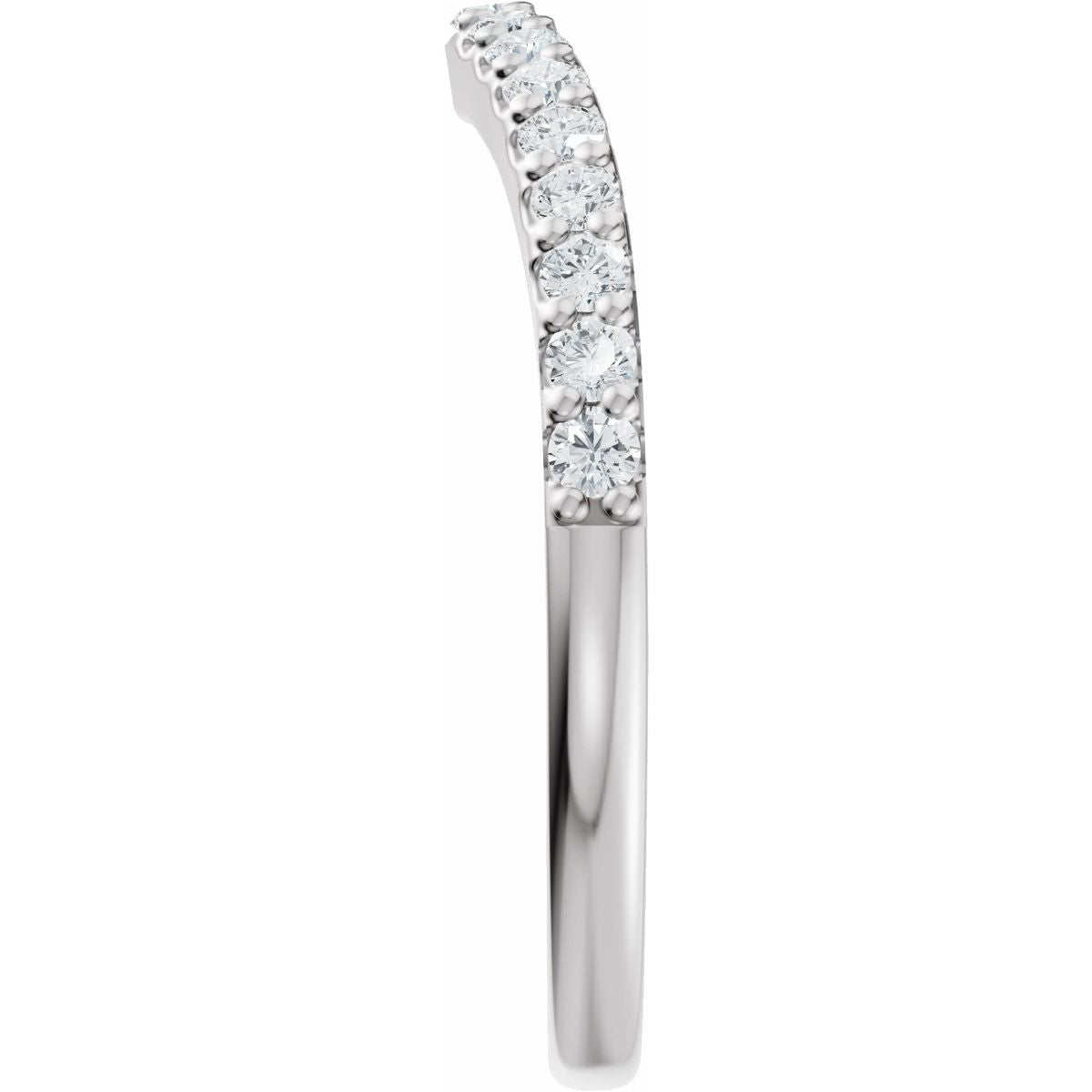 Accented Engagement Ring or Band