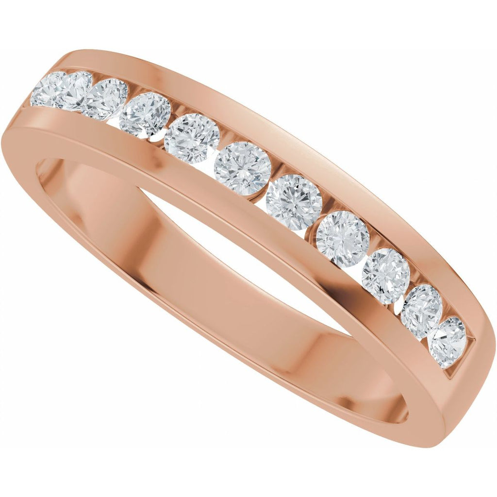 Accented Engagement Ring or Band