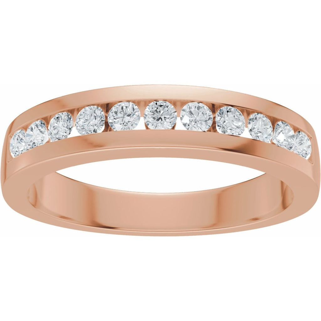 Accented Engagement Ring or Band