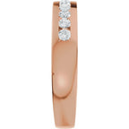 Accented Engagement Ring or Band
