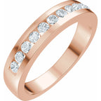 Accented Engagement Ring or Band