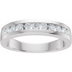Accented Engagement Ring or Band