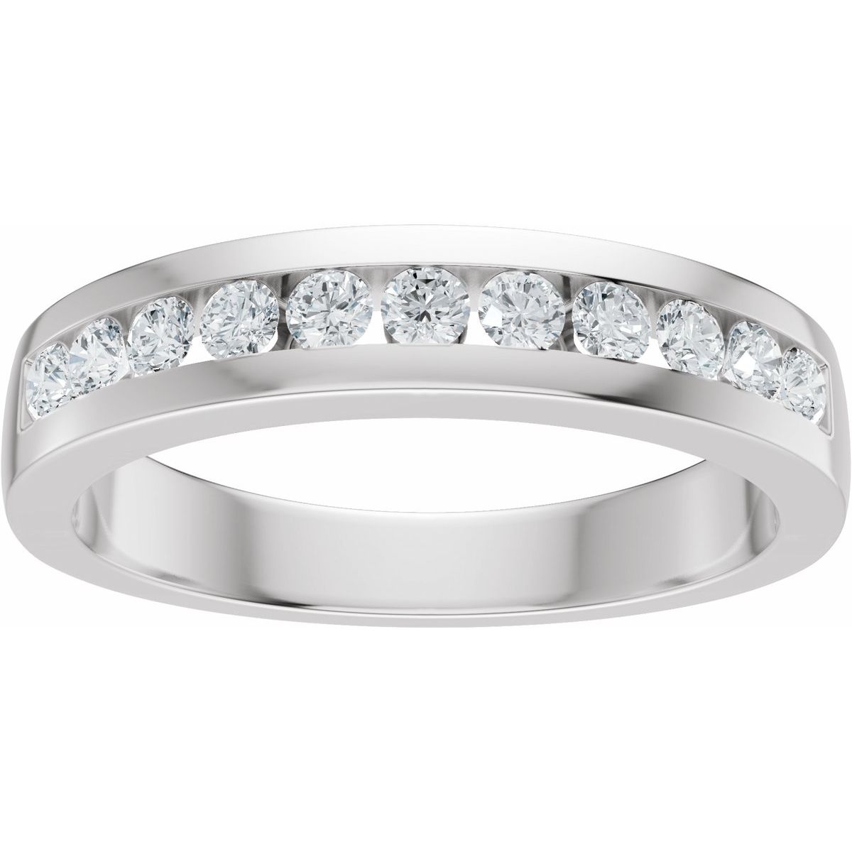Accented Engagement Ring or Band