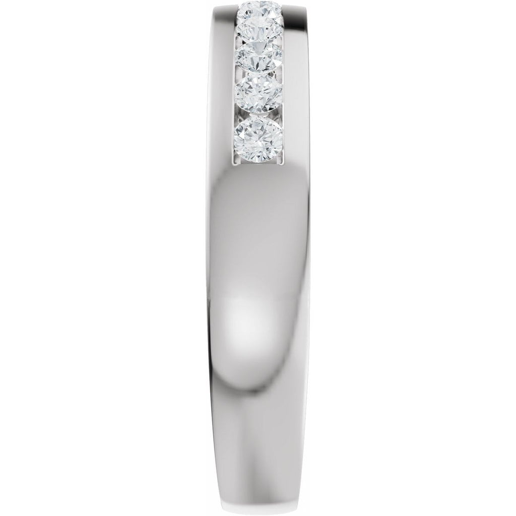 Accented Engagement Ring or Band