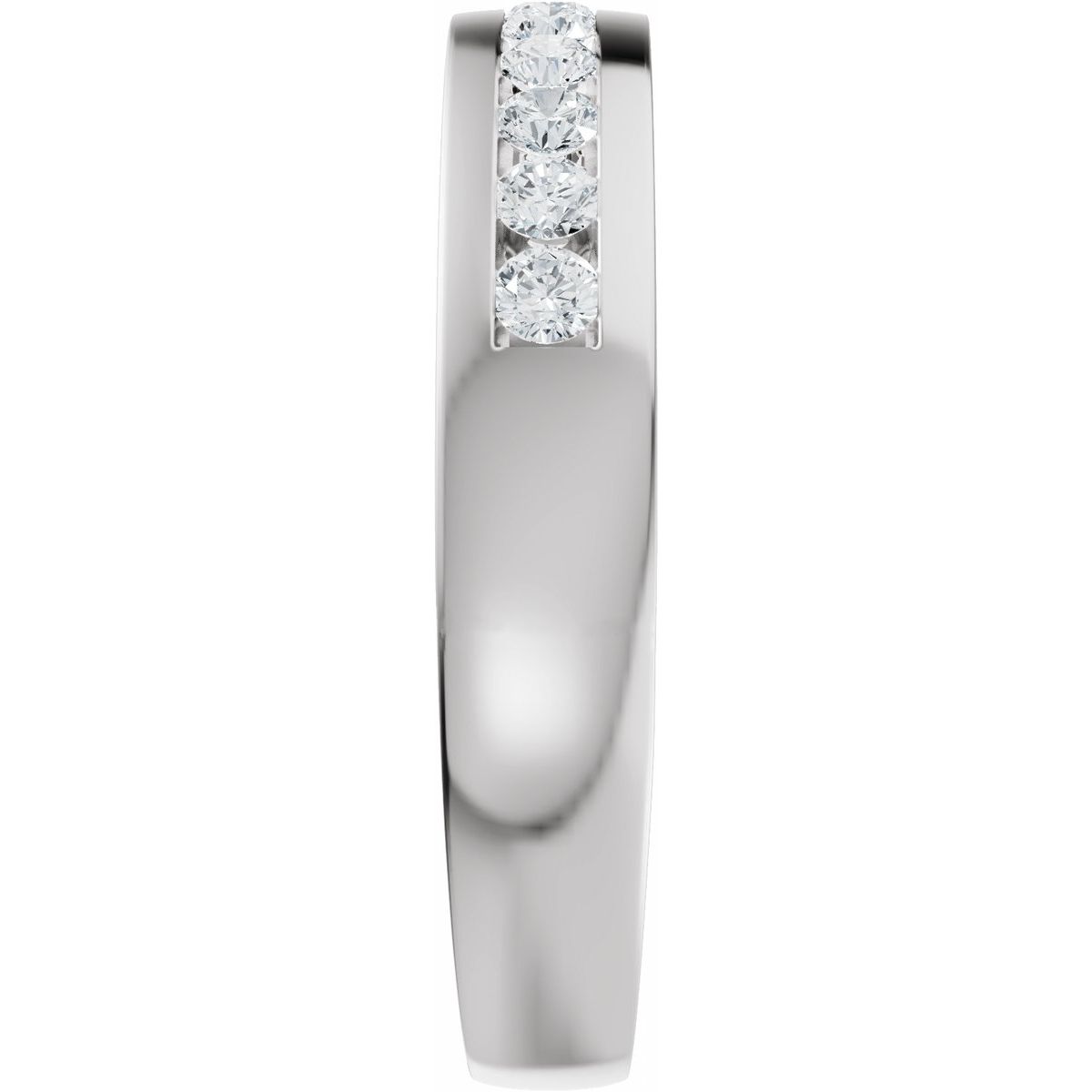 Accented Engagement Ring or Band