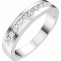 Accented Engagement Ring or Band