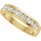 Accented Engagement Ring or Band