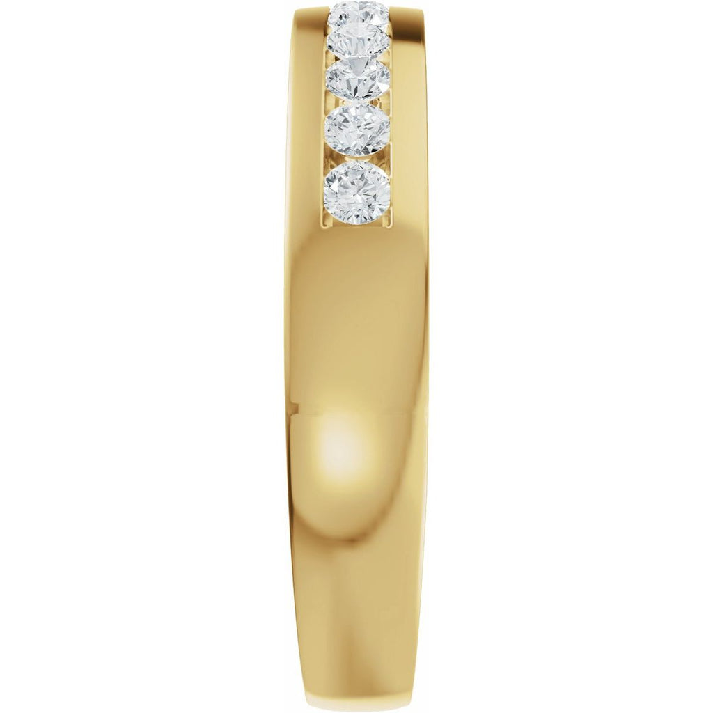 Accented Engagement Ring or Band