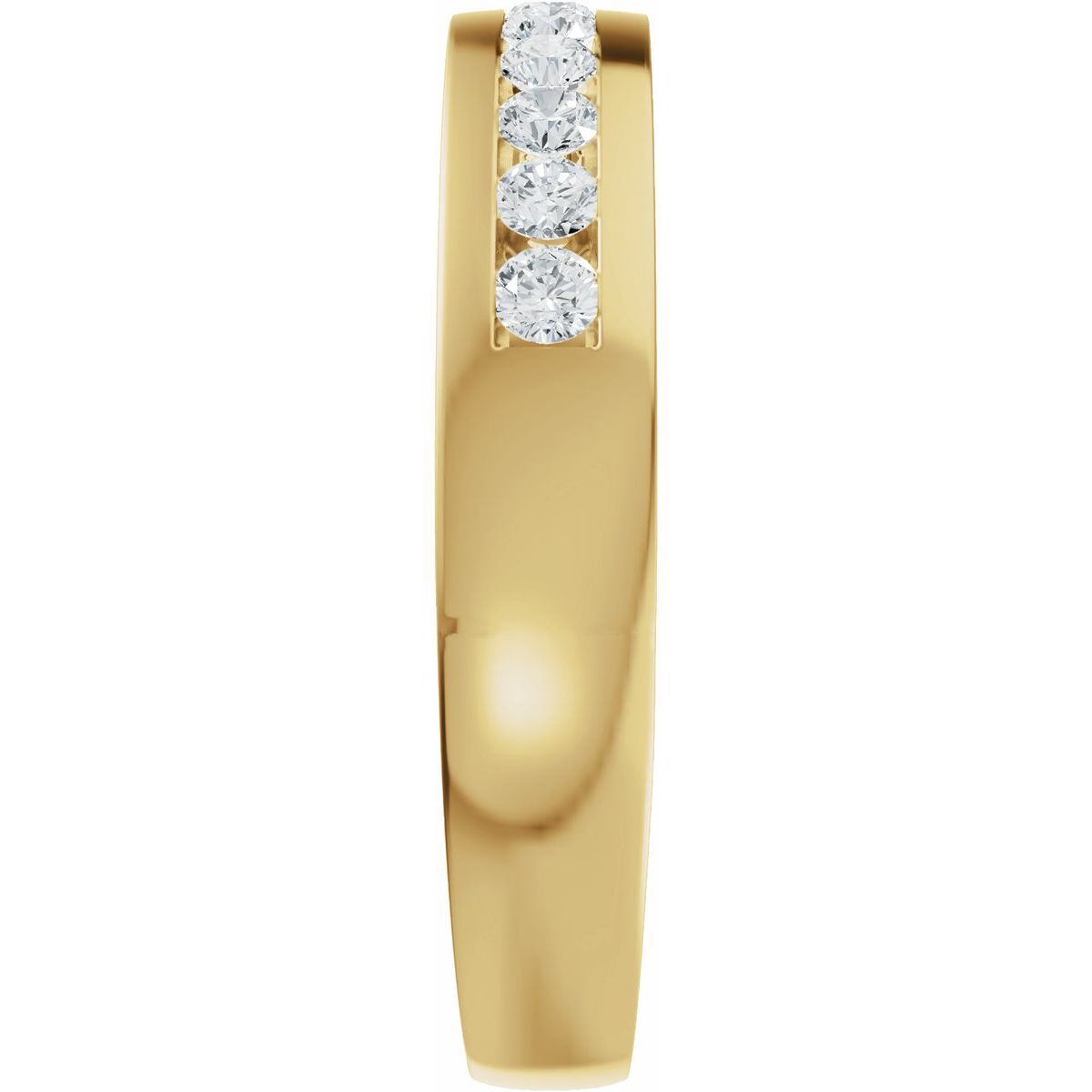Accented Engagement Ring or Band