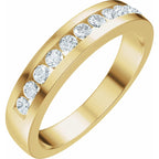 Accented Engagement Ring or Band