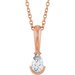 Solitaire Necklace or Pendant