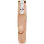 Accented Engagement Ring or Band