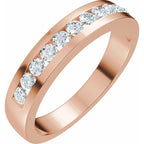Accented Engagement Ring or Band