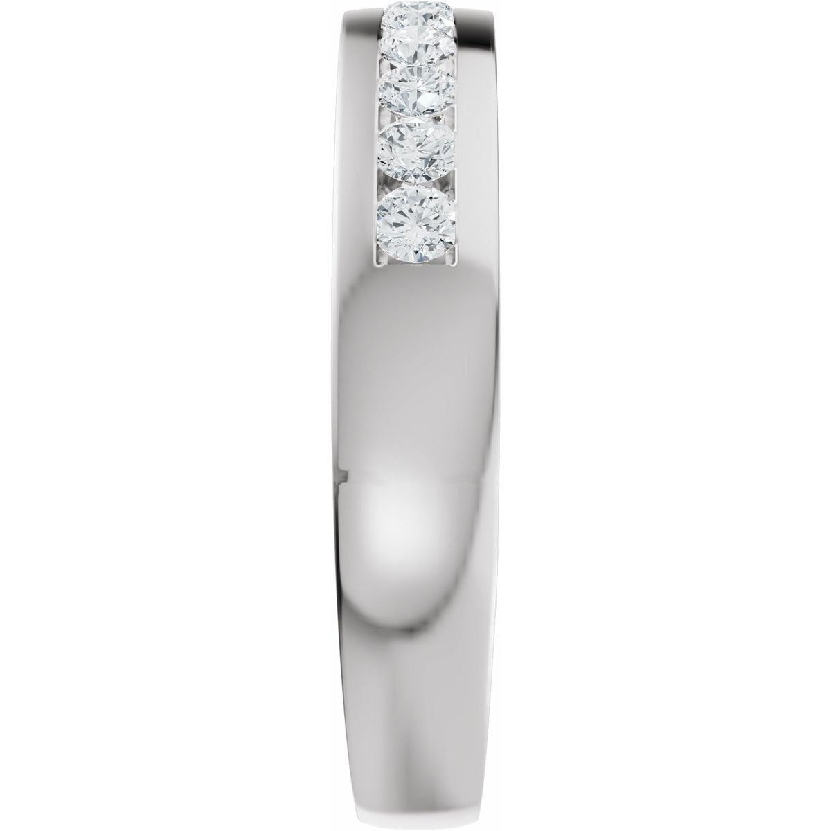 Accented Engagement Ring or Band
