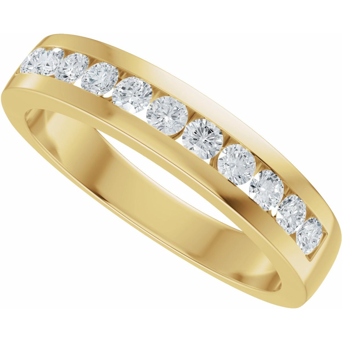 Accented Engagement Ring or Band