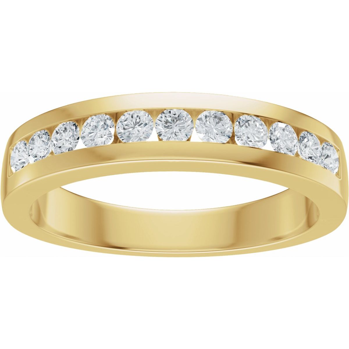 Accented Engagement Ring or Band