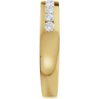 Accented Engagement Ring or Band