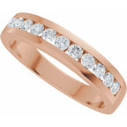 Accented Engagement Ring or Band