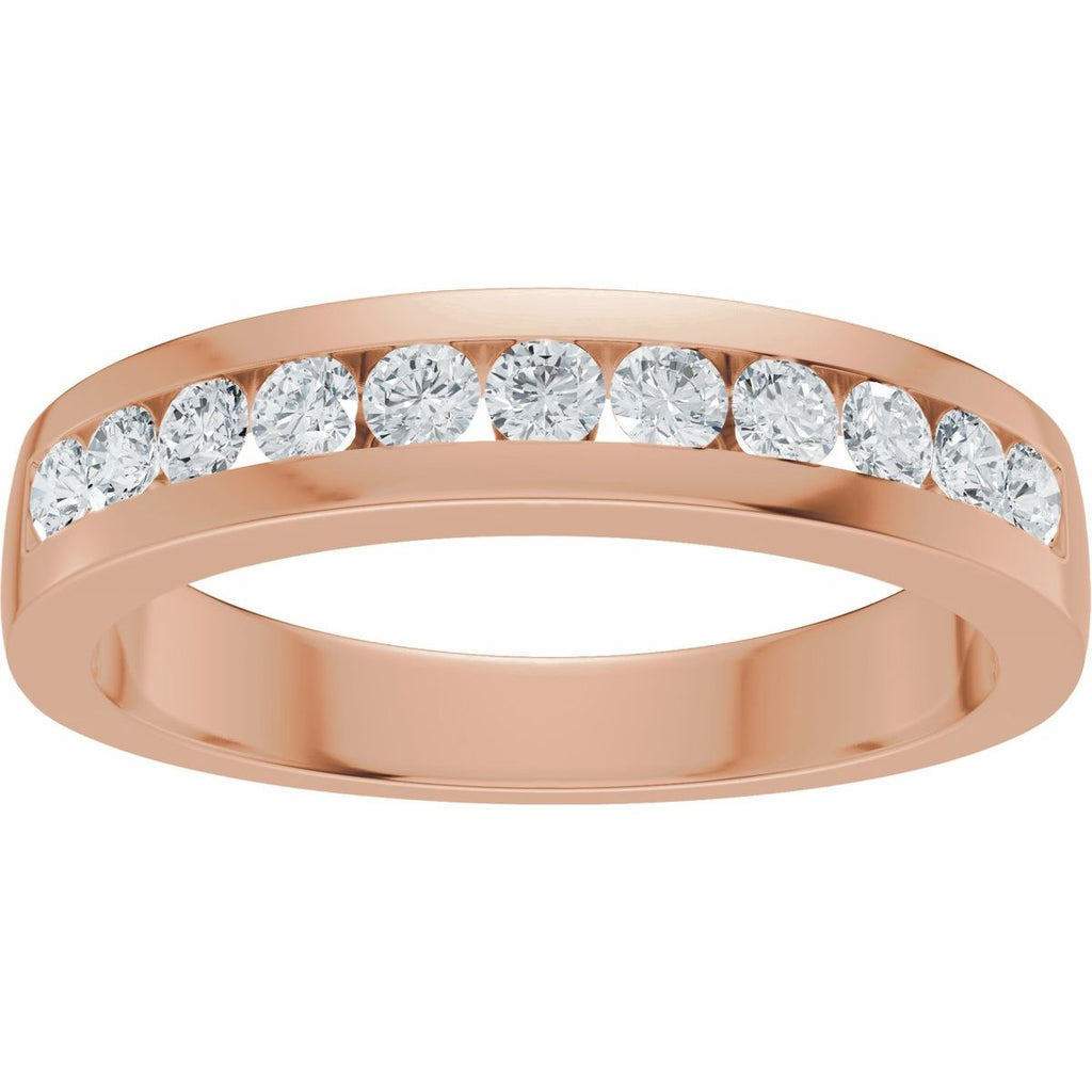 Accented Engagement Ring or Band