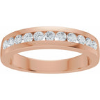 Accented Engagement Ring or Band